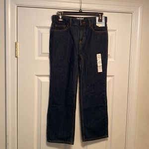 Brand New Cat & Jack Relaxed Straight Leg Jeans…size 10 Husky